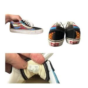 Vans Old School Multicolor - Women's 7 - Excellent Condition